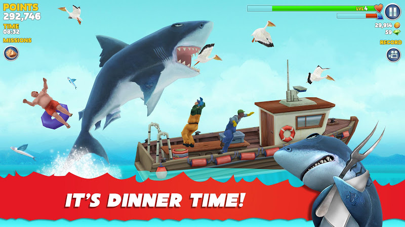 Hack game Hungry Shark Evolution cho android